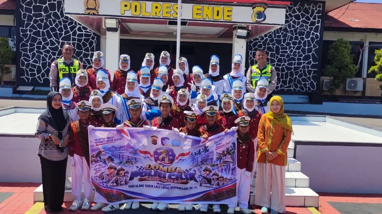 MIS Fatimiyah Ende Raih Juara Tiga Polisi Cilik Polda NTT