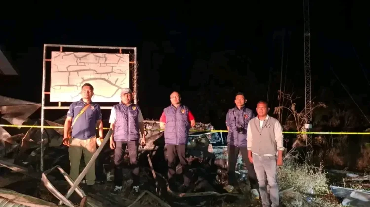 PLTS Lopijo Terbakar, Polres Ngada Telusuri Penyebab Kebakaran