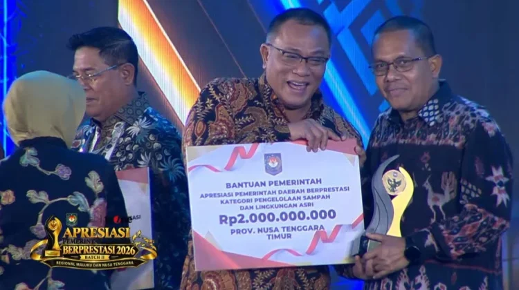 NTT Raih Dua Penghargaan Terbaik 1 dalam Ajang Apresiasi Pemda Berprestasi