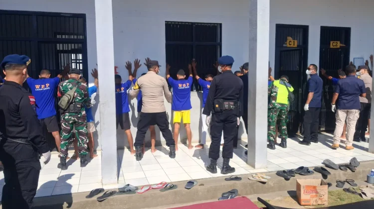 Razia Gabungan Lapas Ende, Narkoba dan Handphone Nihil