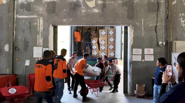 Bantuan Meratus Foundation Tiba, Siap Disalurkan kepada Korban Gempa Sikka