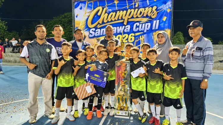 MIN 1 Ende Juara Sandawa Cup II U-11, Menang 5-4 atas ATM FC