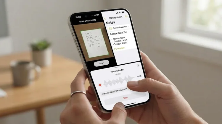 10 Trik Apple Notes di iPhone, Bisa Simpan PDF hingga Kunci Catatan