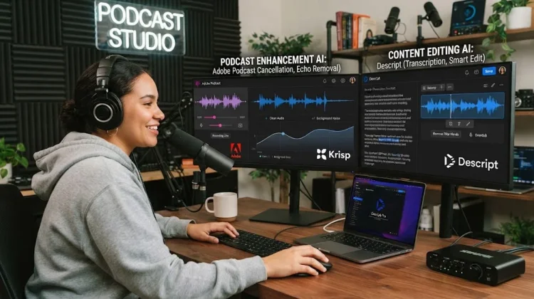 3 Aplikasi AI untuk Efisiensi Produksi Podcast