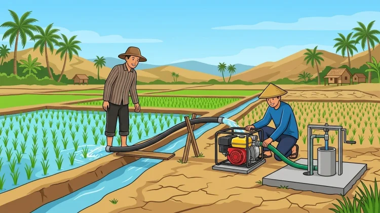 Flotim Siapkan 34 Sumur dan Pompa Air untuk Dukung Petani