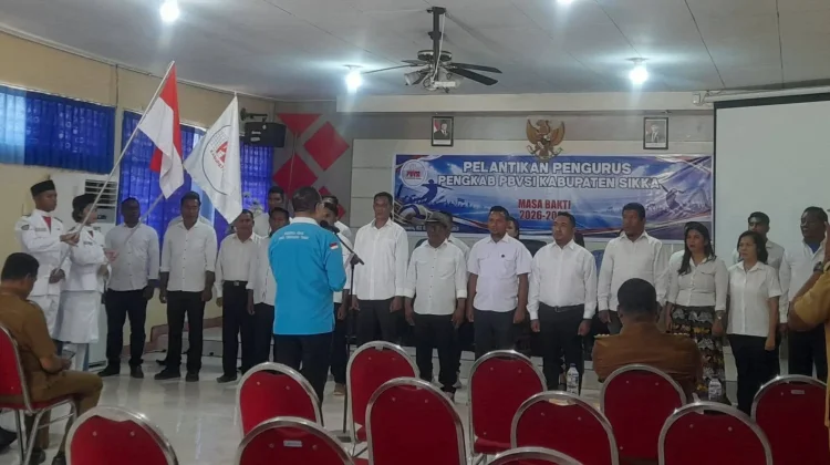 Pengurus Baru PBVSI Sikka Diminta Pacu Prestasi Atlet