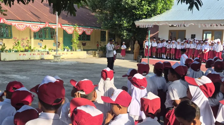 Polres Ende Dorong Pelajar Siaga Bencana dan Peduli Sesama