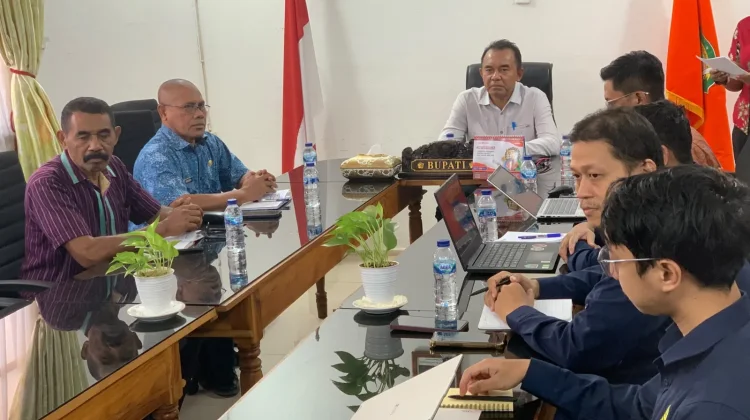 Temui Bupati Flotim, PLN UIP Nusra Koordinasikan Rencana PLTP Oka Ile Ange 2x5 MW