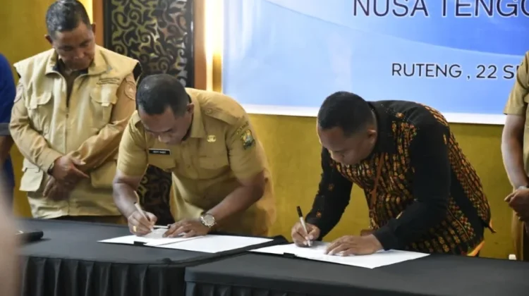 Pemkab Manggarai dan Bank NTT Teken Pinjaman Daerah Rp46 Miliar