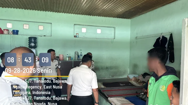 Perkuat Pengawasan, Rutan Bajawa Periksa Fasilitas dan Barang di Kamar Hunian WBP