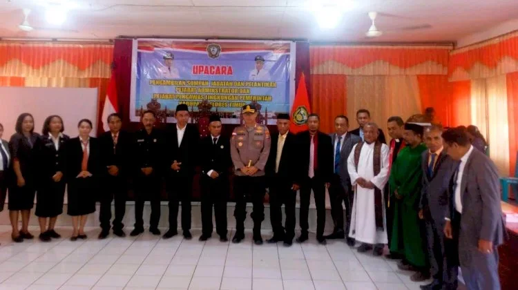 Sebanyak 13 Pejabat Pemkab Flores Timur Dilantik, Polri Perkuat Sinergi