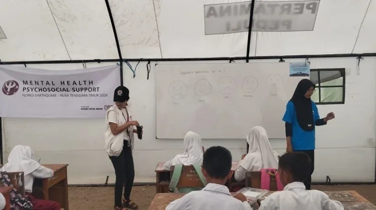 Pascagempa, MIN 1 Manggarai Gelar Dukungan Psikososial