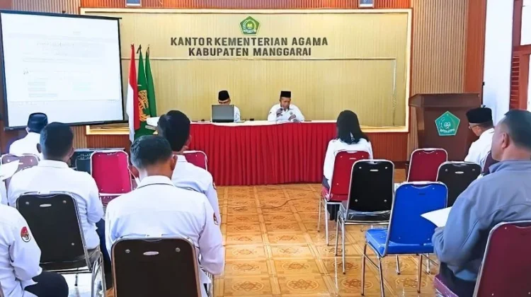 PMP Zona Integritas Kemenag Manggarai Capai 91,16 Persen