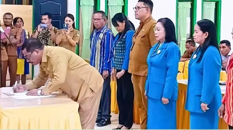 Bupati Manggarai Timur Kukuhkan Tim Pembina Posyandu Tingkat Kabupaten