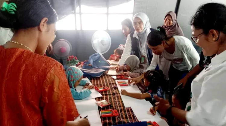 Trauma Healing Anak Jadi Perhatian Poltekkes Tasikmalaya di Rewarangga