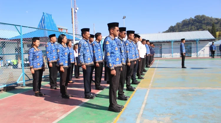 Hari Kesaktian Pancasila, Rutan Bajawa Kobarkan Semangat Persatuan