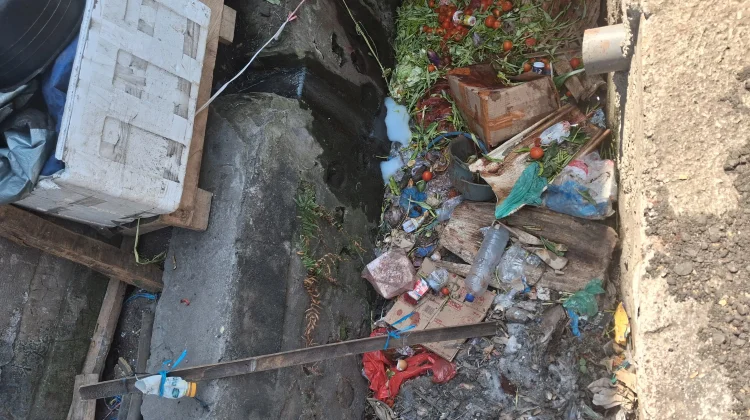 DLH Ende Segera Tangani Sampah di Drainase Pasar Mbongawani