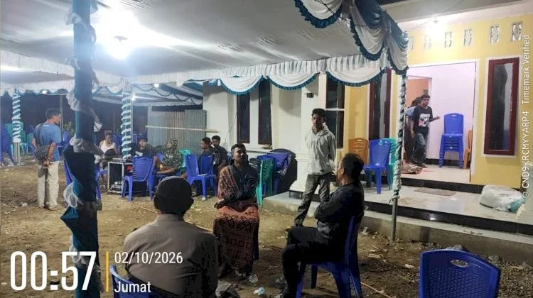 Musik tengah Malam Ganggu Warga Higetegera, Polisi Bertindak