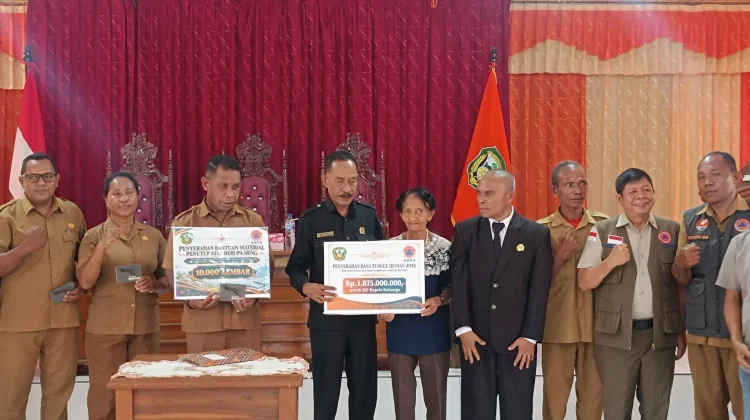 Dukungan Huntap Naik, BNPB Percepat Pemulihan Penyintas Lewotobi