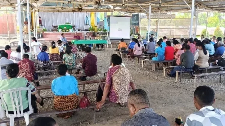 Paroki Bola Siapkan Perayaan Satu Abad dan Gereja Baru