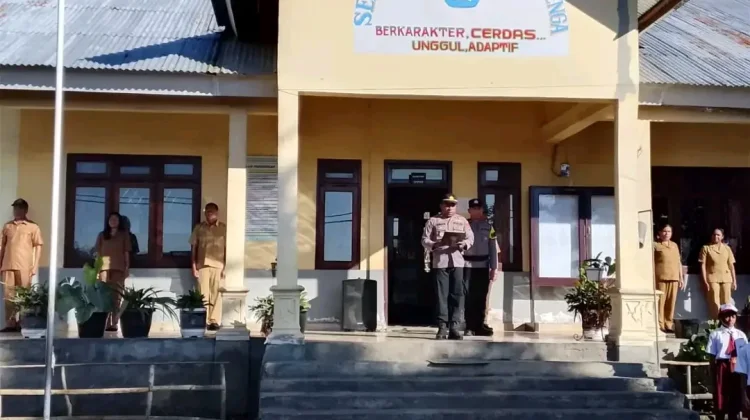 Polres Ngada Tanamkan Karakter dan Kepedulian di Sekolah