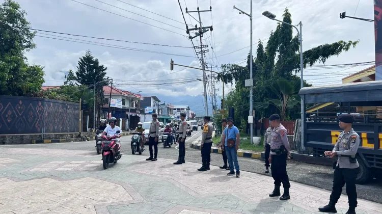Polres Ende Intensifkan Patroli jelang Imlek