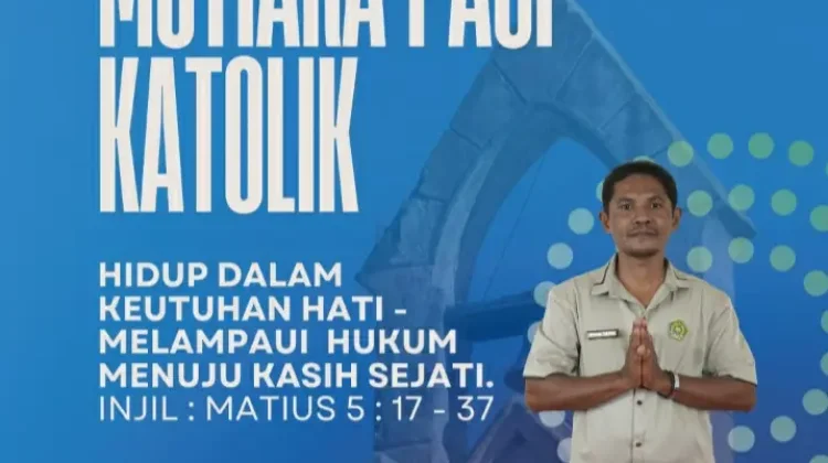 Yesus Ajak Umat Melampaui Hukum menuju Kasih Sejati
