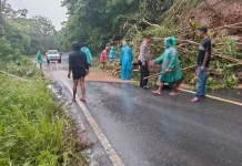 Tebing Longsor Tutup Ruas Jalan Trans Ende–Bajawa