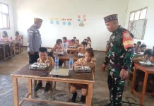 Program MBG Diluncurkan di SDK Langke Majok