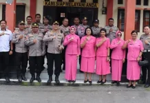 Kunker, Kapolres Flotim Tekankan Pelayanan di Polsek Wulanggitang