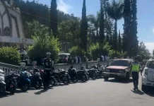 Satlantas Polres Ngada Amankan Lalu Lintas Perayaan Rabu Abu