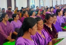 Perkuat Spirit Retret Agung Umat, Kemenag Ende Beri Pelayanan Rohani