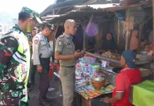 Penataan Pedagang di Pasar Mbongawani Ende Terus Dilakukan