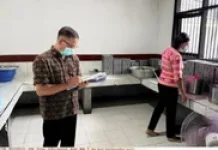 Puskesmas Onekore Periksa Kualitas Makanan dan Sanitasi Lapas Ende