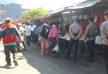 214 Pedagang di Pasar Mbongawani Ende Direlokasi secara Persuasif
