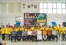 29 Mahasiswa Unika Resmi Jadi Kader Synergoi Paulus