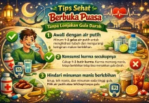 Tips Sehat Berbuka Puasa tanpa Lonjakan Gula Darah