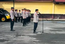 Wakapolres Ngada Tekankan Disiplin dan Kekompakan Personel Polri