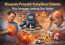 Waspada Penyakit Komplikasi Diabetes Picu Serangan Jantung dan Stroke