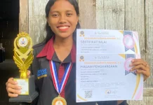 Mahasiswi Unimof Raih Emas Kompetisi Nasional Matematika