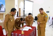 Bupati Nagekeo Teken Pakta Integritas dan Perjanjian Kinerja