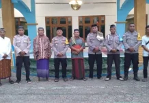 Kapolsek Reo Laksanakan Safari Ramadhan, Sampaikan Pesan Kamtibmas