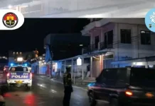 Satlantas Polres Ngada Gelar Patroli Lampu Biru di Bajawa