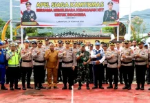 Polres Flotim Perkuat Sinergi Jaga Kamtibmas Selama Pelaksanaan Ibadah Puasa