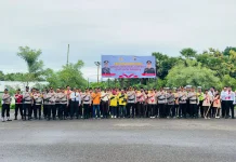 Polres Nagekeo Gelar Apel Siaga Kamtibmas di Aeramo