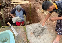 Satgas TMMD Ke-127 Kodim 1603/Sikka Bangun MCK, Sanitasi Jadi Sorotan