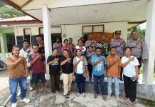 Warga Kedibodu Tanyakan Pelatihan Satpam ke Polres