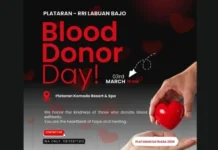 Plataran Komodo–RRI Labuan Bajo Gelar Donor Darah Satkara 2026