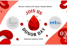 Kolaborasi Kemanusiaan, RRI dan Plataran Siap Gelar Donor Darah