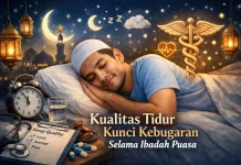 Kualitas Tidur Kunci Kebugaran Selama Ibadah Puasa